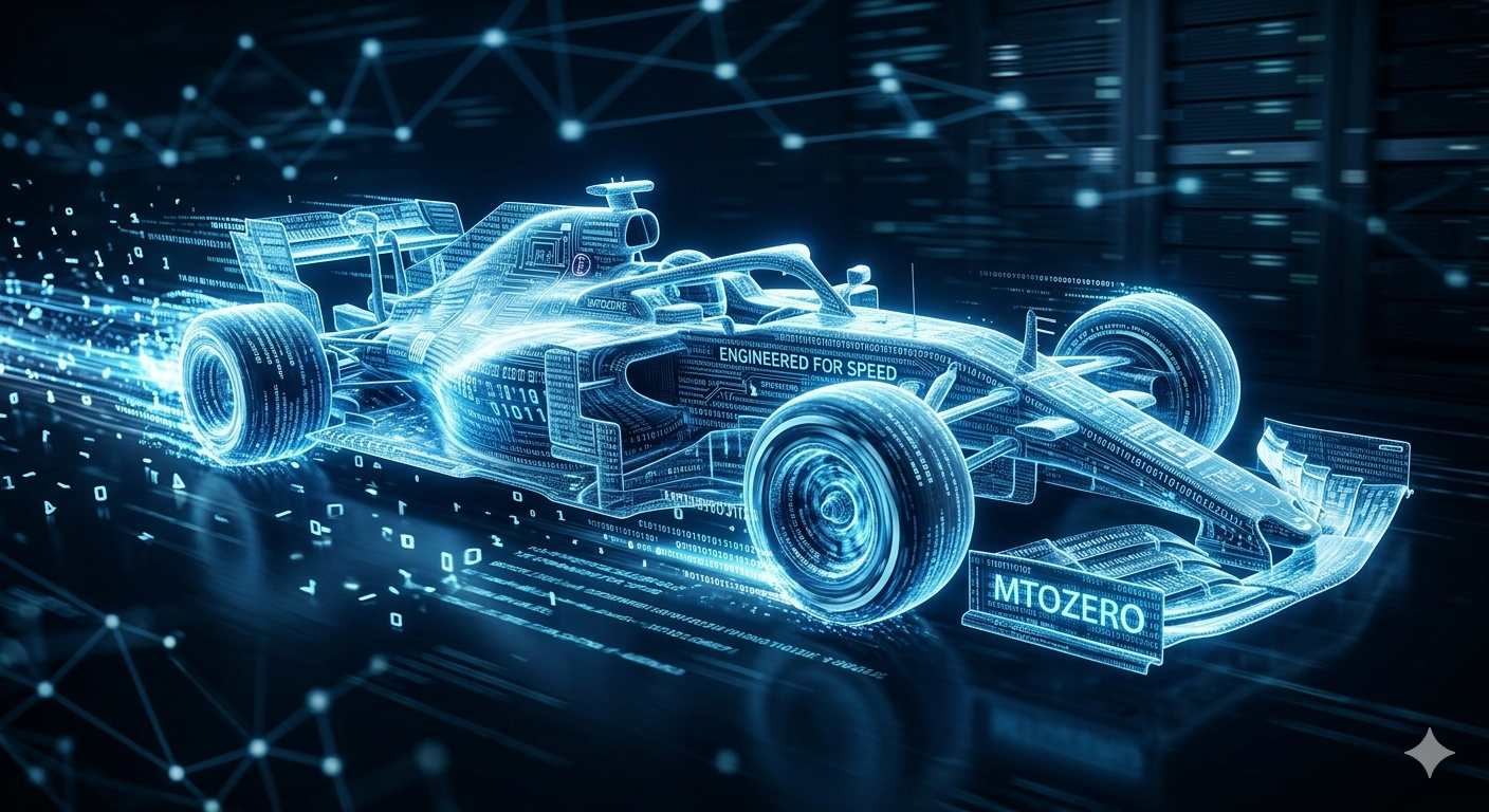 هندسة الأداء: لماذا نؤمن في MTOZERO أن "السرعة" هي العملة الجديدة للأعمال؟